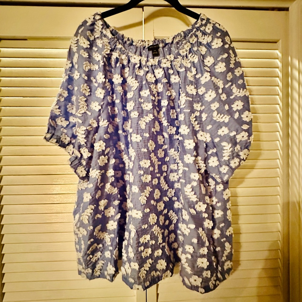 Ann Taylor Floral fun Blouse
